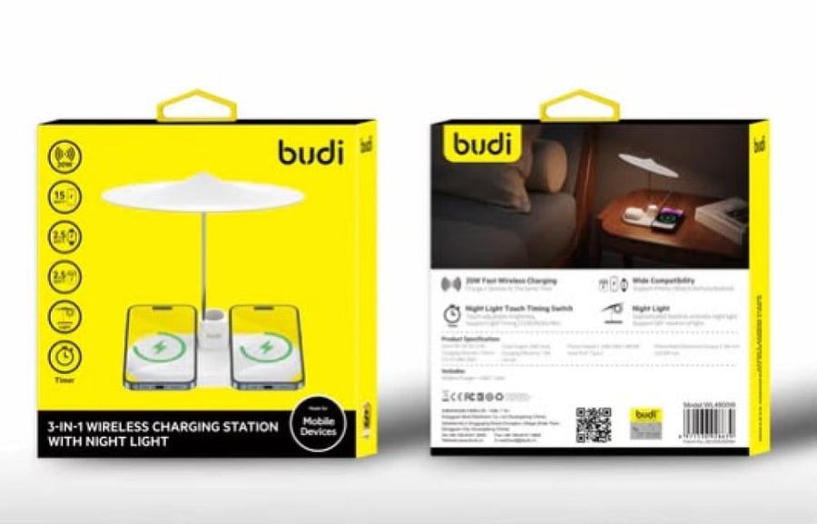 منصة شحن لاسلكية budi
