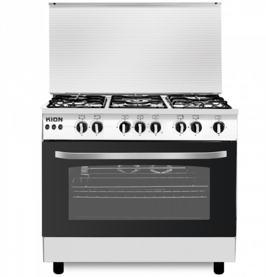 فرن كيون 5 عيون غاز 90*60 سم ستيل | DC-511-F-SC6090