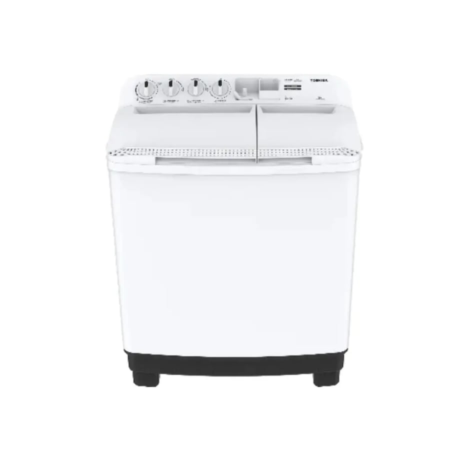 غسالة 10 كيلو حوضين توشيبا – أبيض VH-K110WBB(WW)