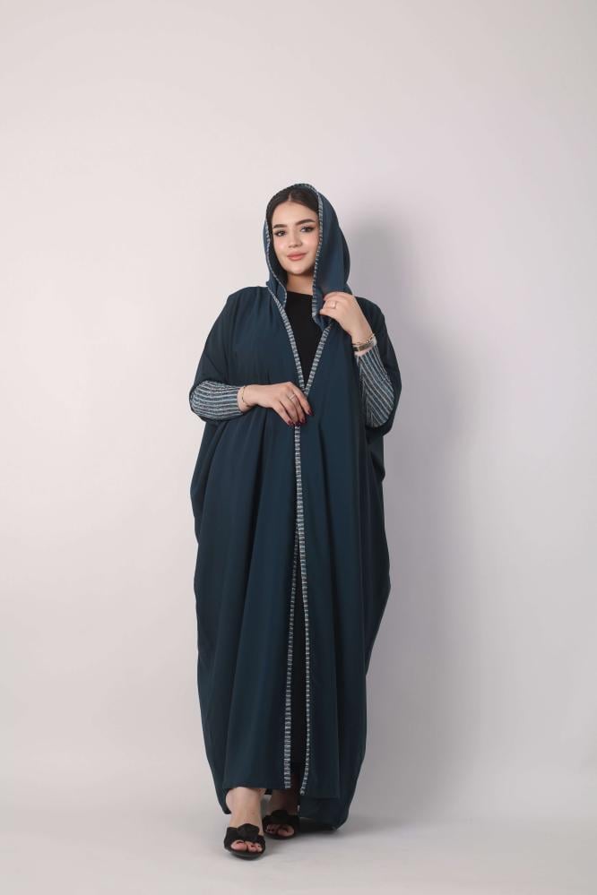 عباية فراشة قماش المتميزة كوري 06