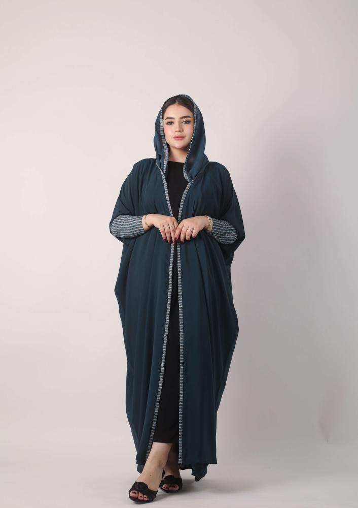 عباية فراشة قماش المتميزة كوري 06