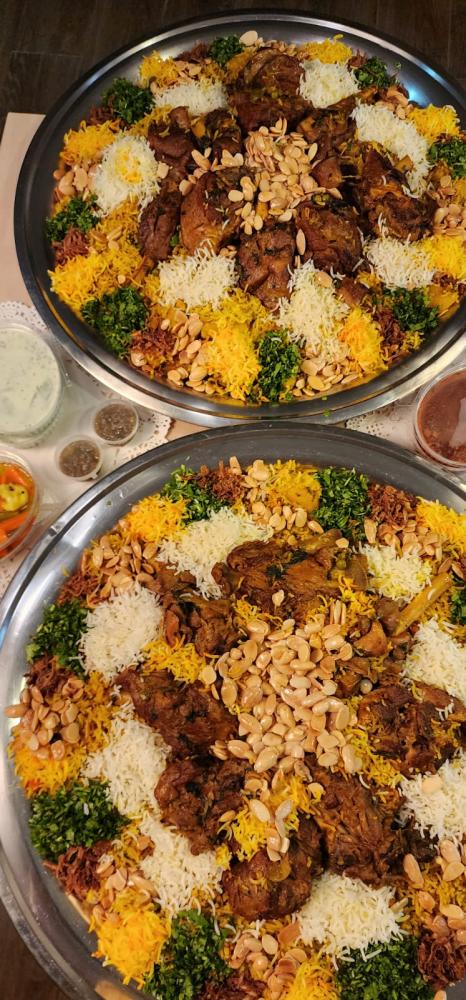 رز برياني باللحم