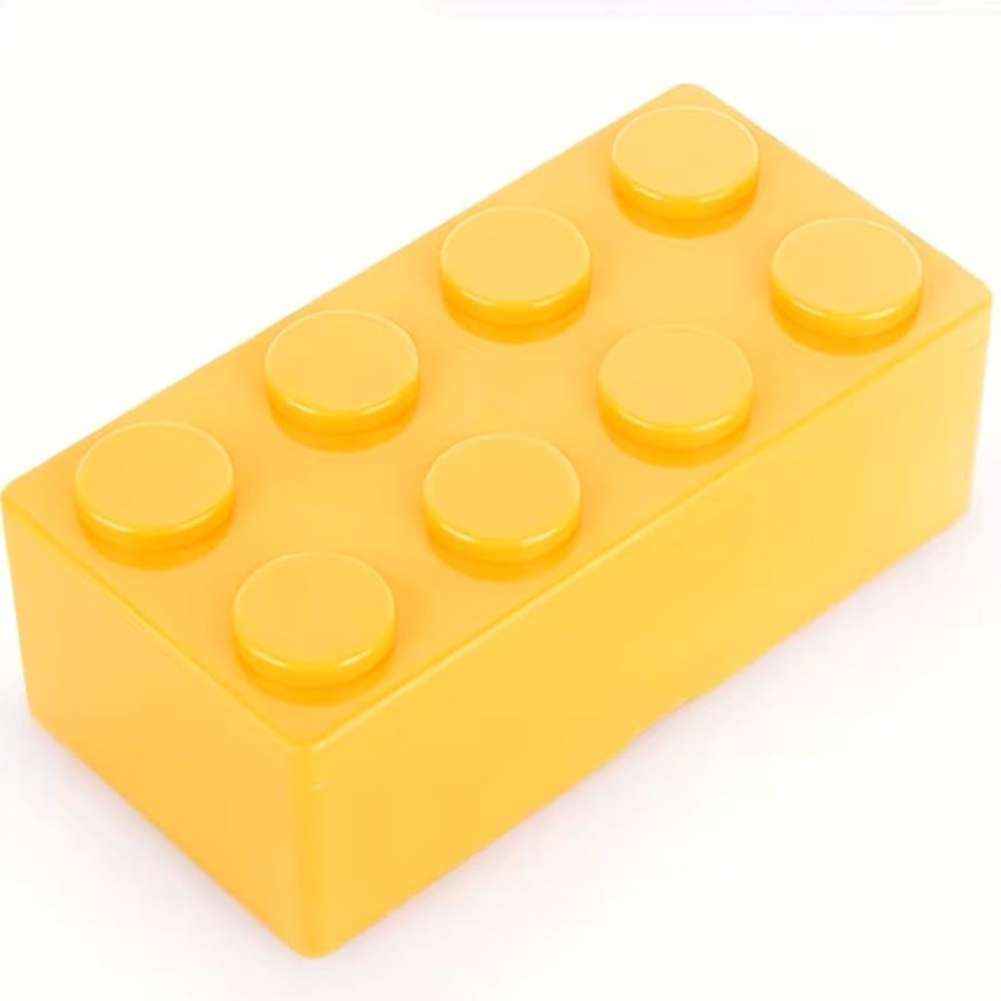 هذا المنتج عبارة عن صندوق تخزين عملي مصمم على شكل قطعة مكعب ليغو باللو