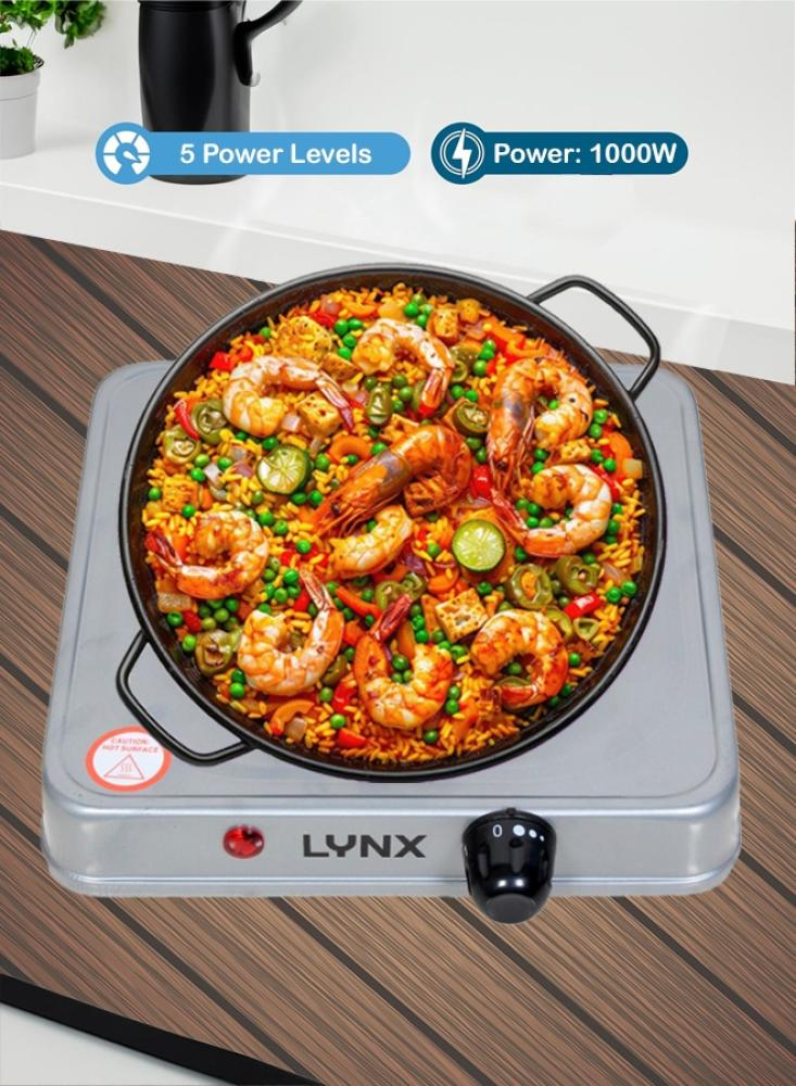 Small electric stove – single network flame with power 1000 watts