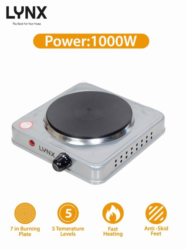 Small electric stove – single network flame with power 1000 watts