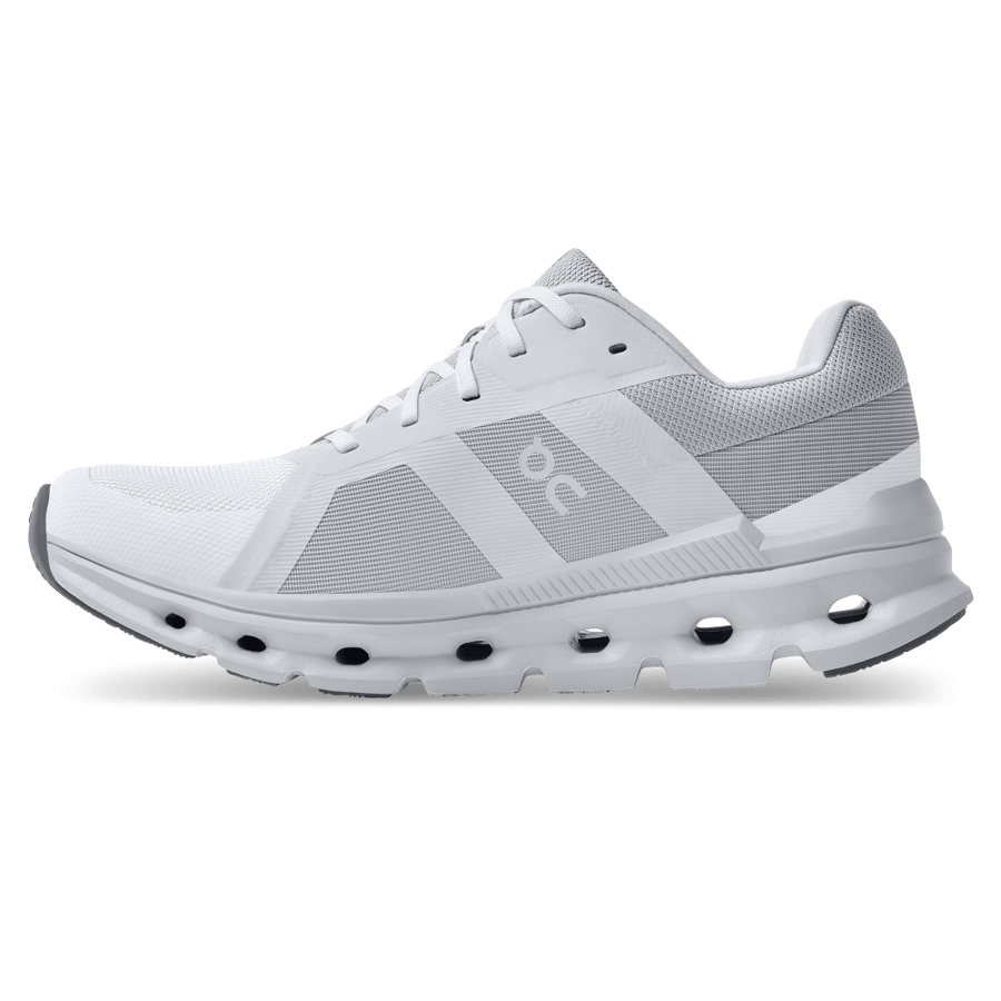 حذاء | ON Cloudrunner White Light Grey