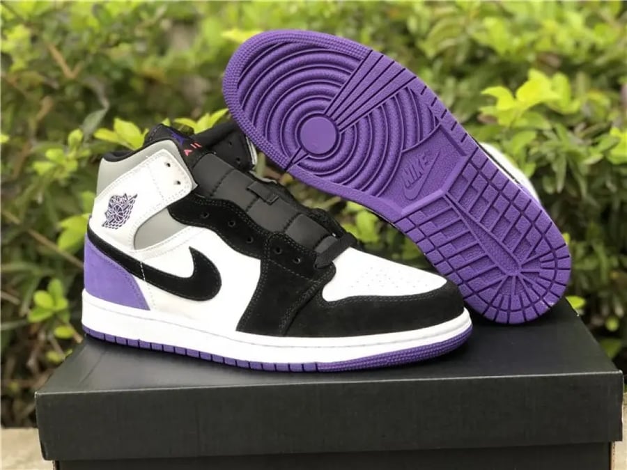 Air Jordan 1 Mid SE 'Varsity Purple'