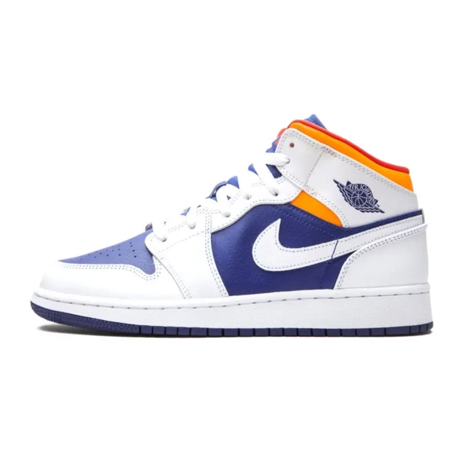 Air Jordan 1 MID "Royal Blue / Laser Orange"