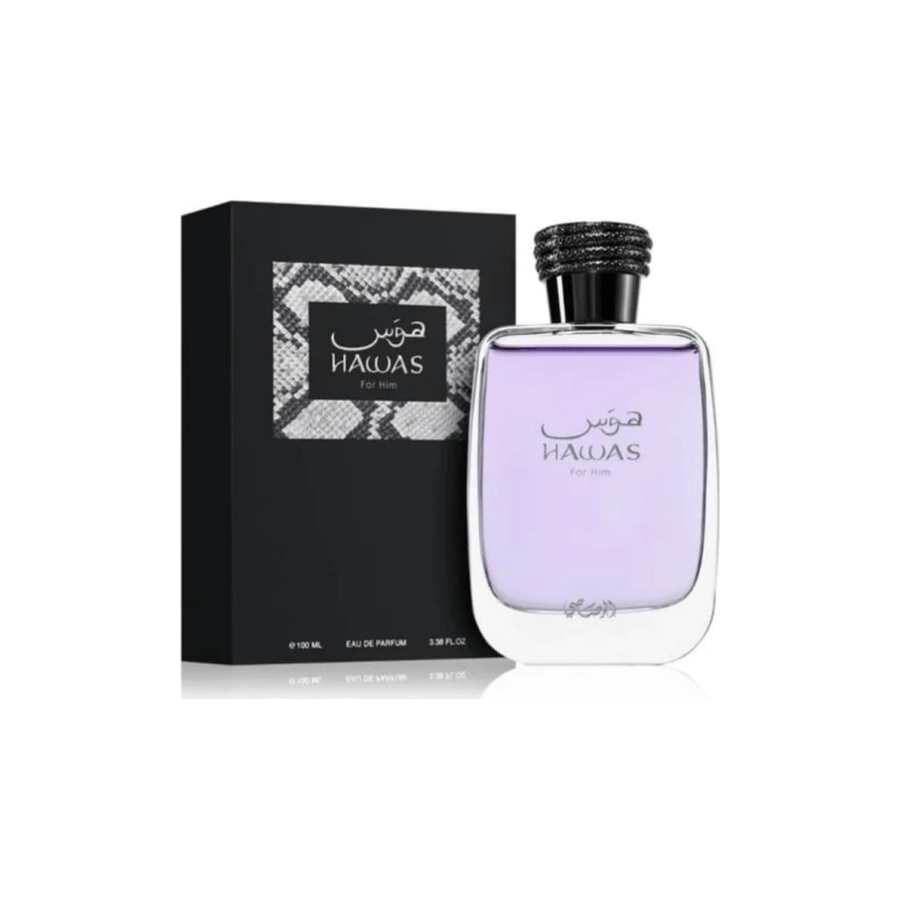 عطر هوس للرجال من الرصاصي حجم 100 مل