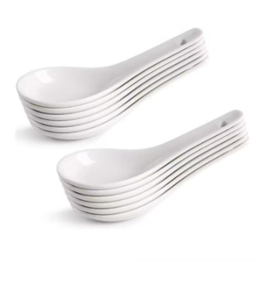 ملعقة شوربة خزفية Ceramic Soup Spoon
