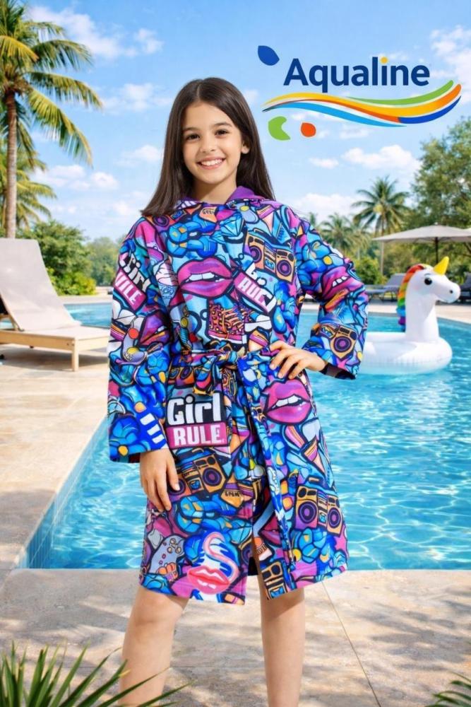 Girls Rules Robe - A010