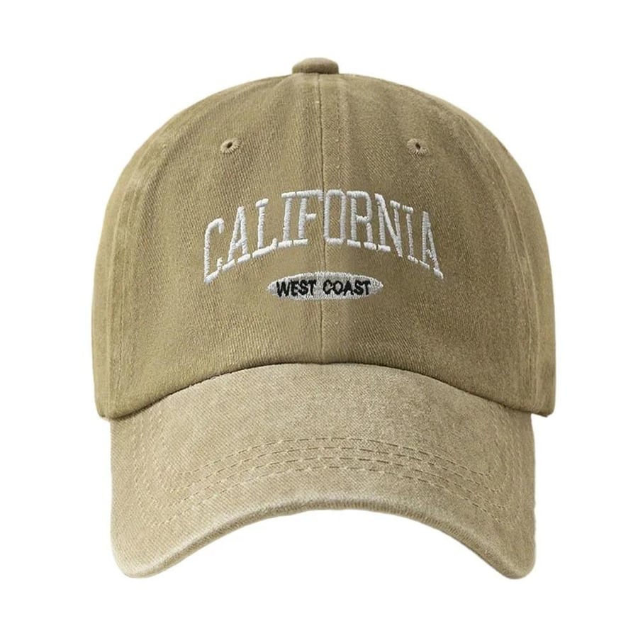 قبعة مطرزة بتصميم "California West Coast"