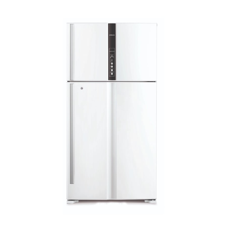 ثلاجة هيتاشي بابين سعة 24 8 قدم أبيض موديل R V905PS1KV 1TWH