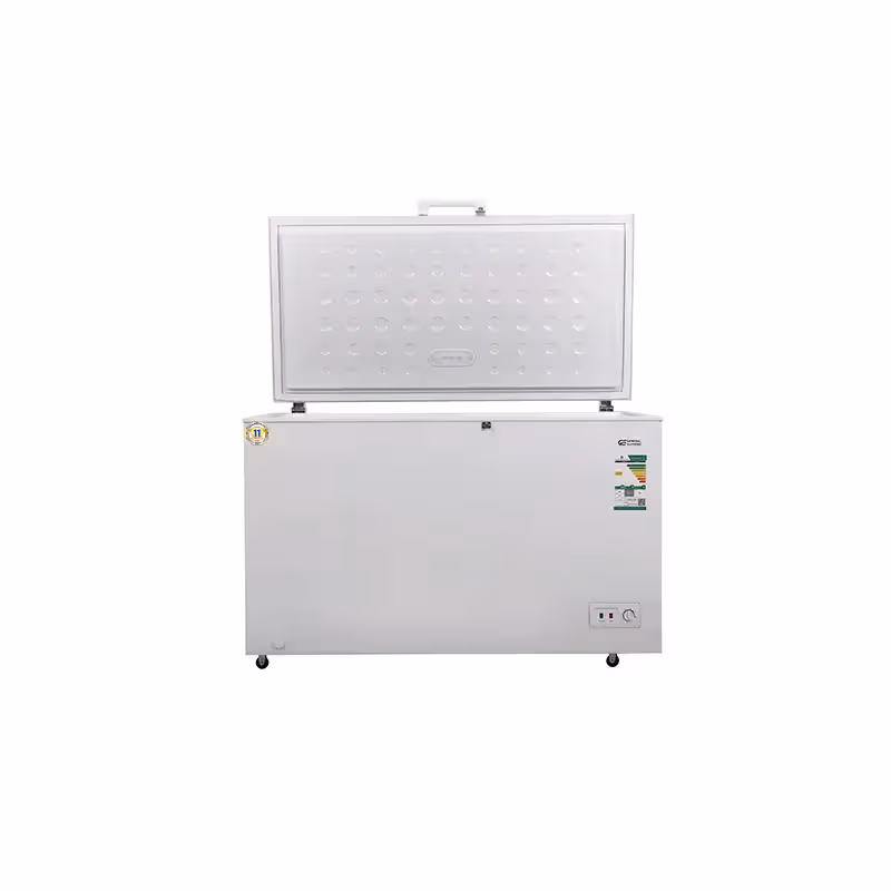 جنرال سوبريم فريزر افقي مسطح 13 4 قدم 379 ليتر ابيض موديل GSHF632H صورة 2