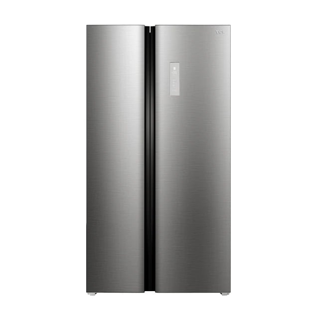ثلاجة TCL S S سعة 21 6 قدم مكعب 612 لتر ا بتقنية العاكس موديل P790SBSS