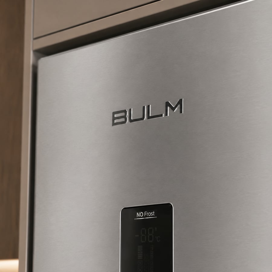 بولم BULM طقم ثلاجة 340 لتر وفريزر رأسي 7 أدراج قائم بذاته نظام No Frost BULM355 BULM272 موديل BULM 355 BULM 272 صورة 6