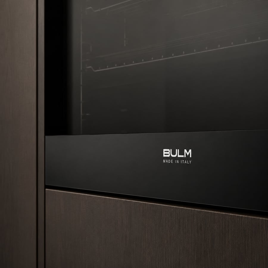 بولم فرن بلت ان كهرباء 90 سم 9 وظائف أسود صناعة ايطالية موديل BULM95BLK صورة 7