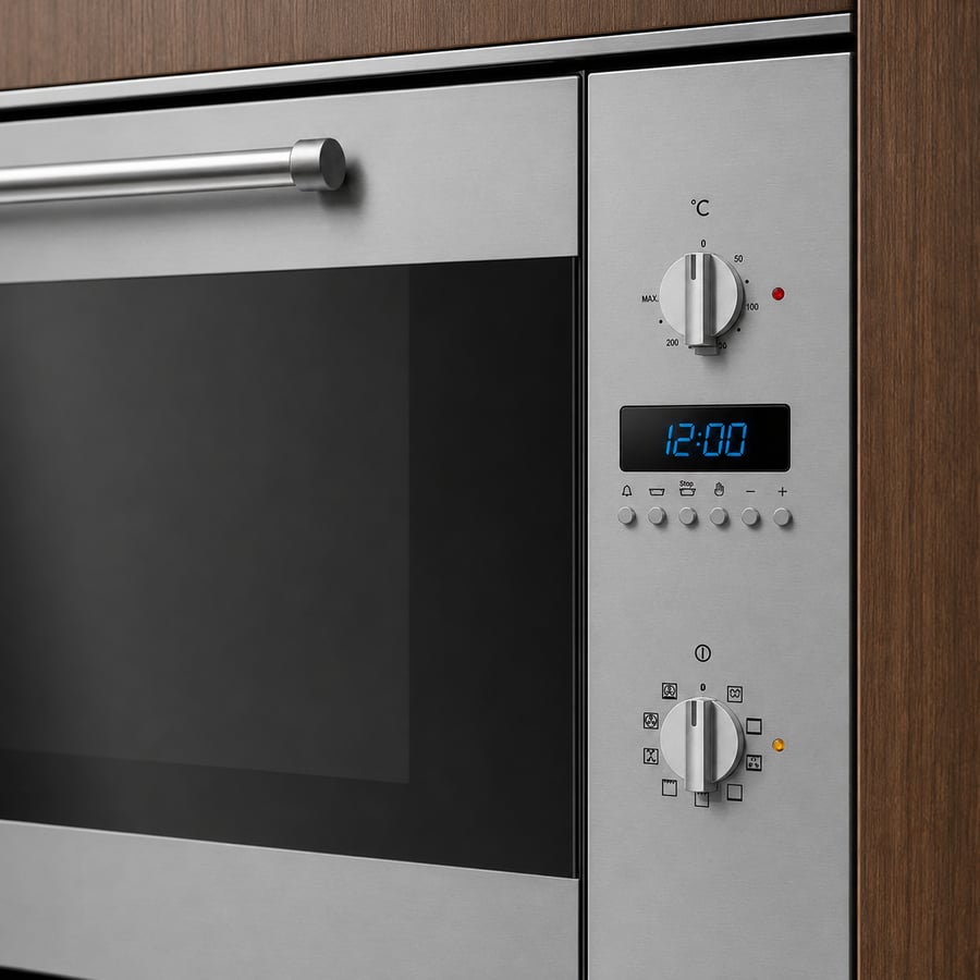 بولم فرن بلت ان كهرباء 90 48 سم 9 وظائف أستيل صناعة ايطالية موديل B101 501X صورة 2