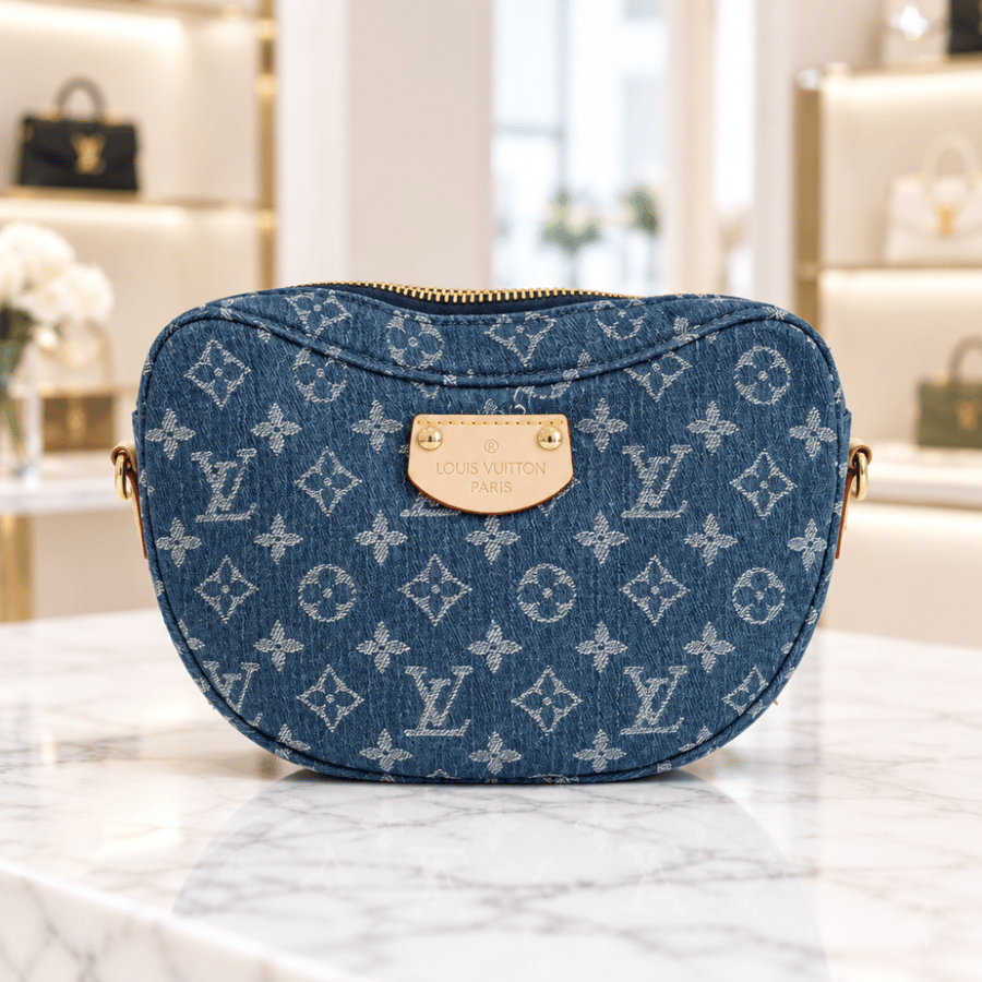 حقيبة كروس نسائية أزرق دنيمLouis Vuitton - تصميم عصري