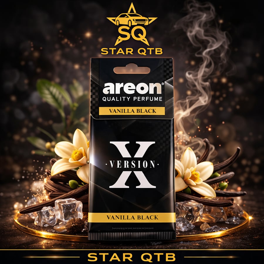 معطر تعليقة ورق - اكس اريون فانيلا بلاك