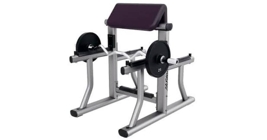 مقعد بايسبس بريتشر بنش احترافي Life Fitness Signature Series Arm Curl Bench