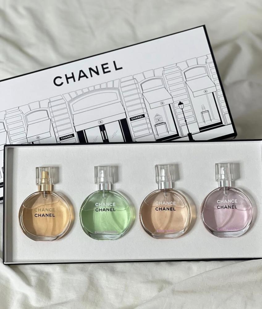 طقم شانيل عطور 4 × 30 مل