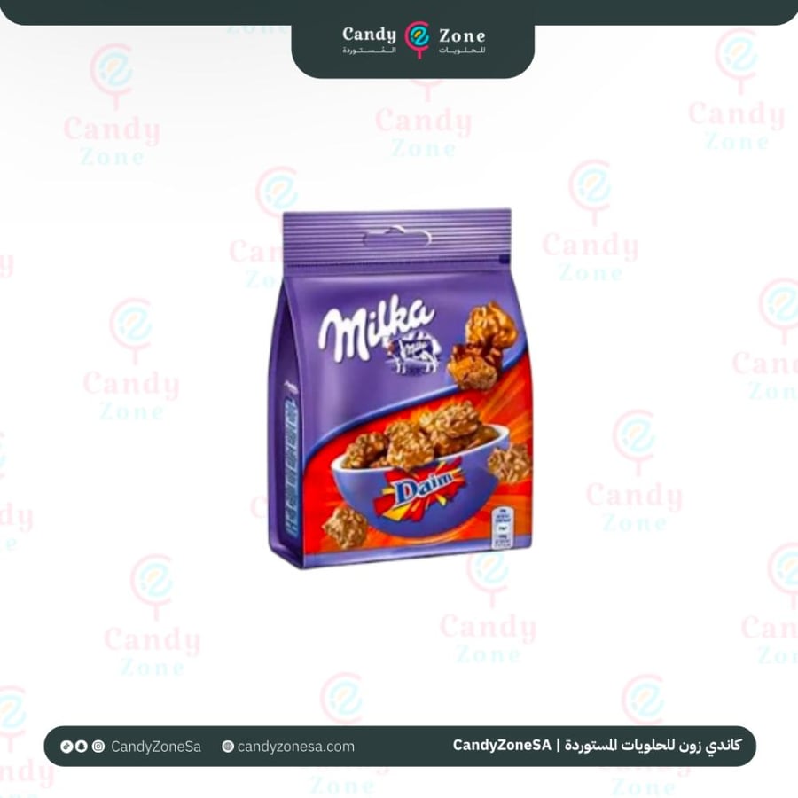 Milka chocolate always with caramel filling and almonds 145 grams