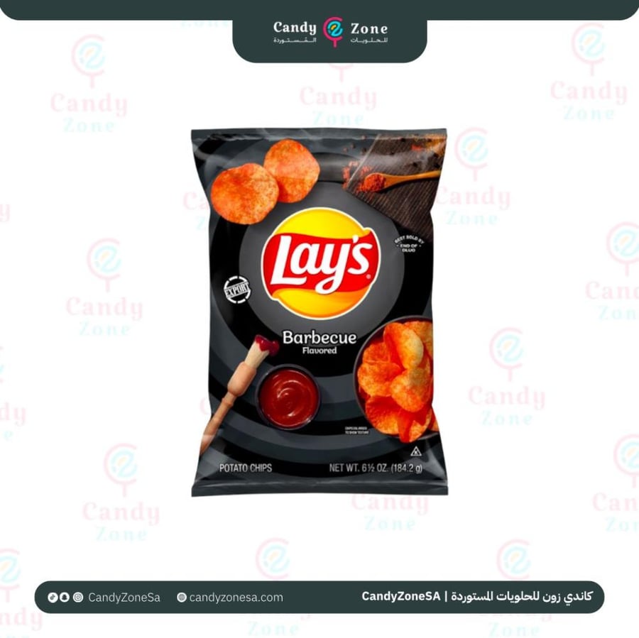 رقائق بطاطس ليز بنكهة باربكيو 184.2 جرام