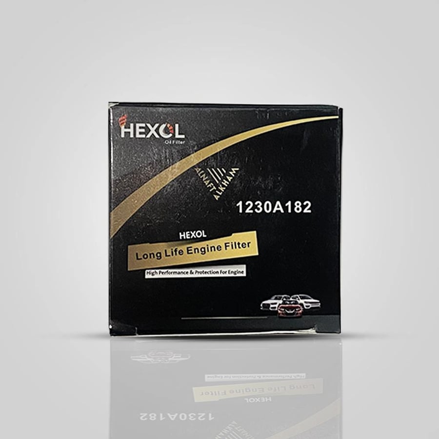 Oil filter 1230A182 compatible with Mitsubishi cars