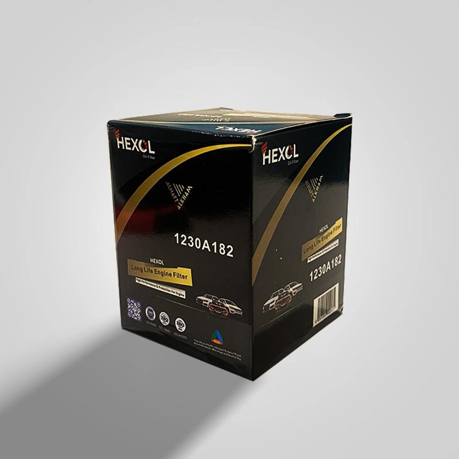 Oil filter 1230A182 compatible with Mitsubishi cars