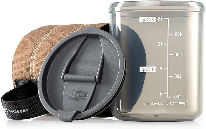 كوب مق حافظ للحرارة انفنتي اللون رملي- 400ML منGSI