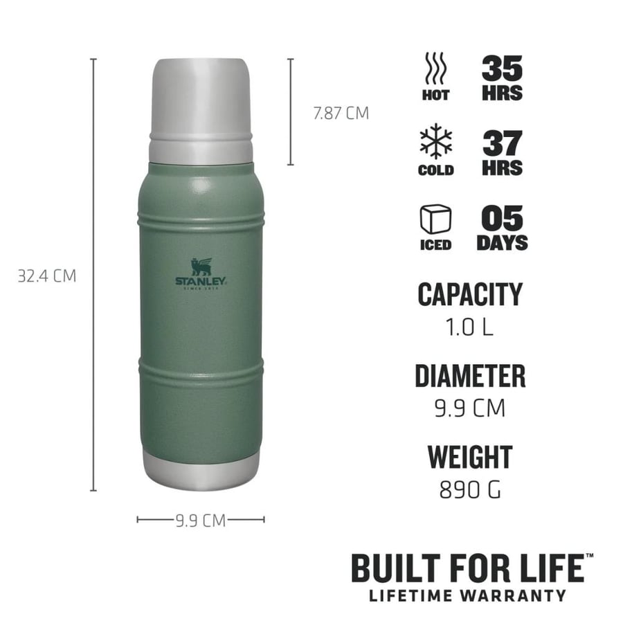 Stanley LGC Flask 1L/1.1Qt Artisan Thermal H.Green