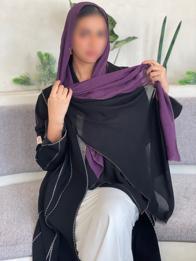 ليلكي - طرحة جذابة - براند سعودي - طرح عشوقه
