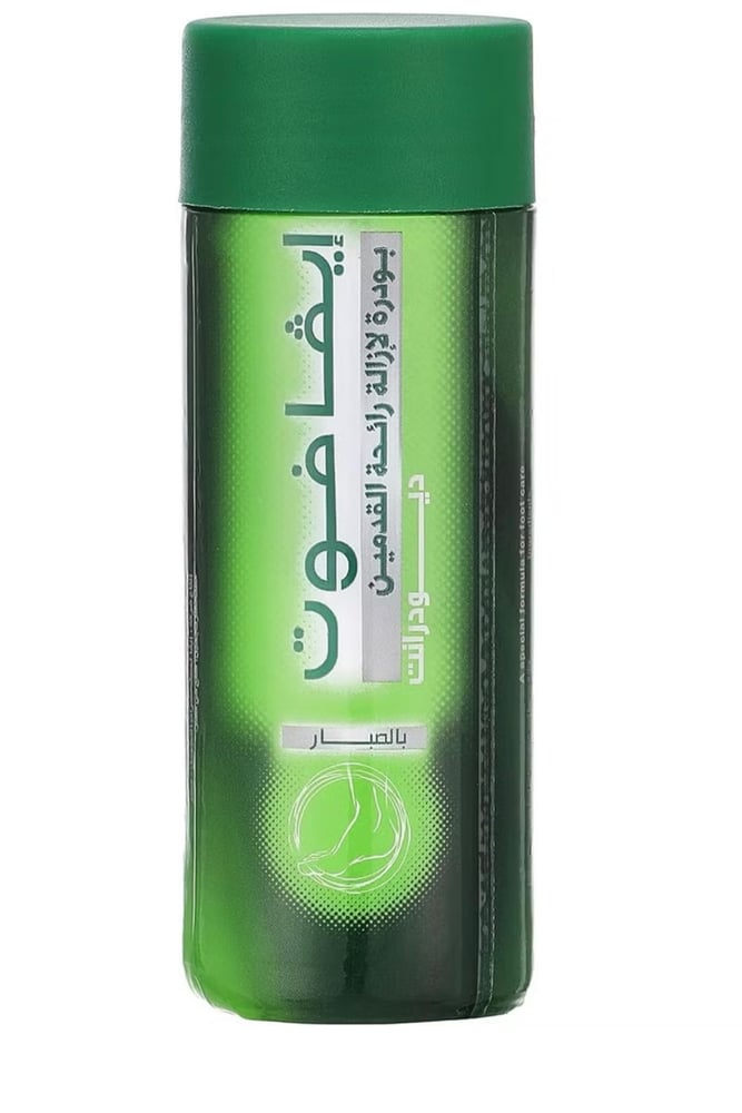 عبوة بودرة القدم بالصبار بحجم 50 جرام