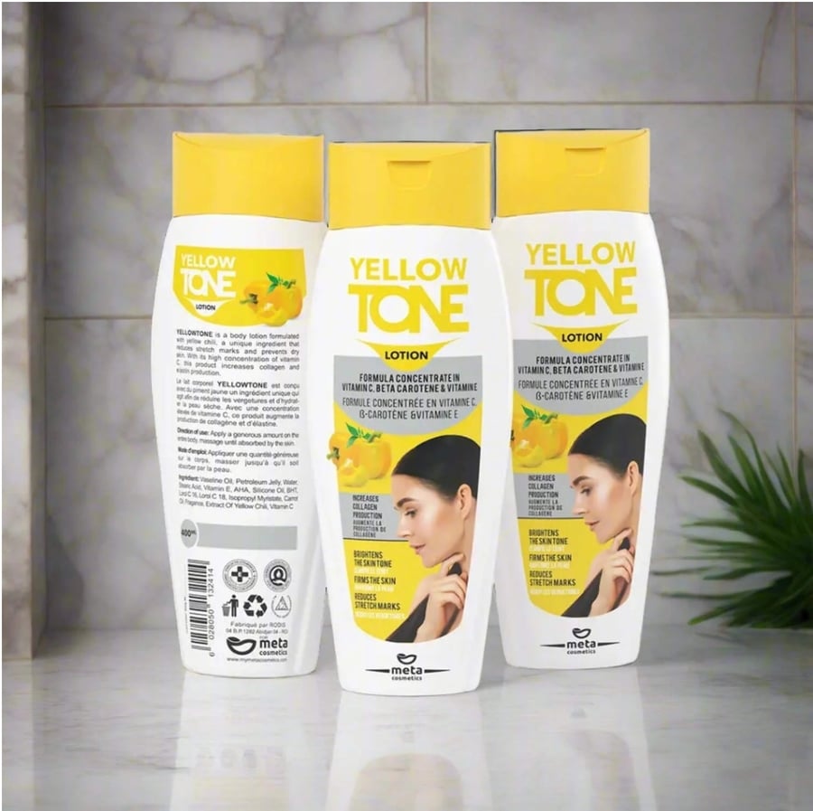 عبوة لوشن YELLOW 400 مل