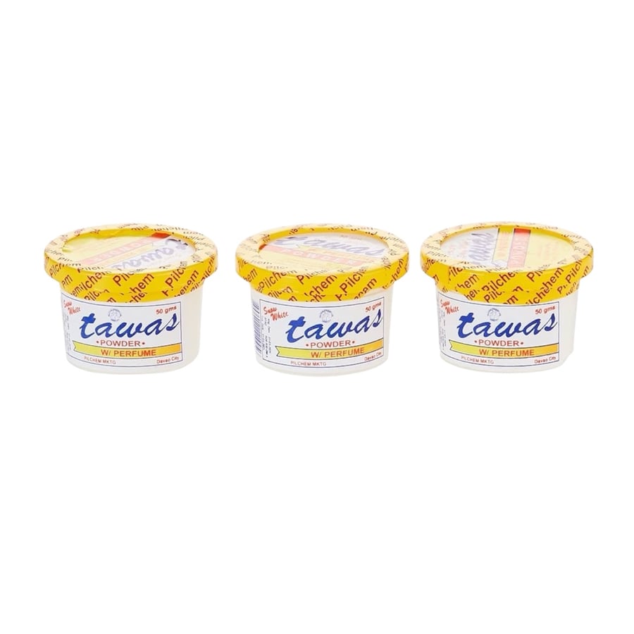 عبوة بودرة Tawas 3 قطع