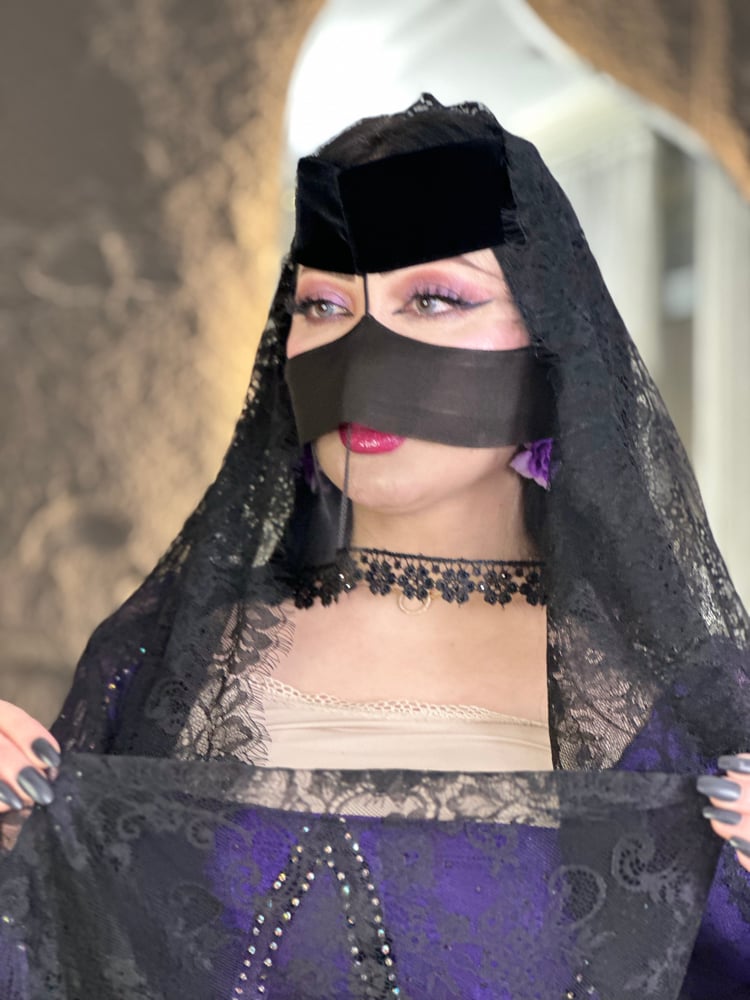 برقع بكرستال