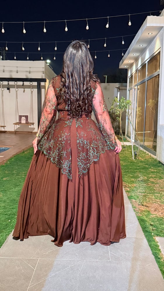 فستان دانتيل انيق