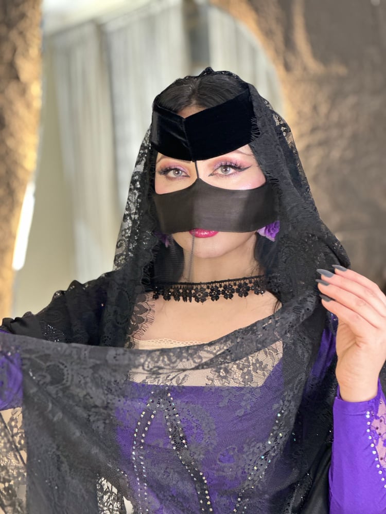 برقع بكرستال