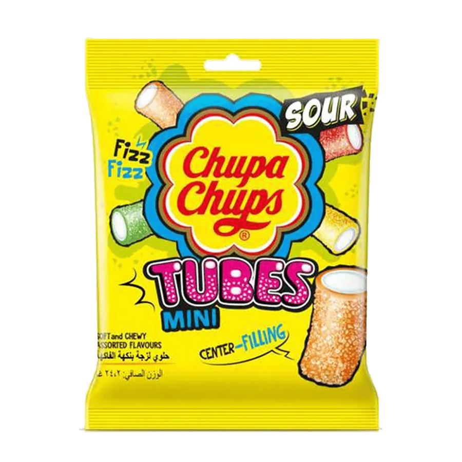 Chupa Chups small tubes with mixed fruit flavor 85.5g