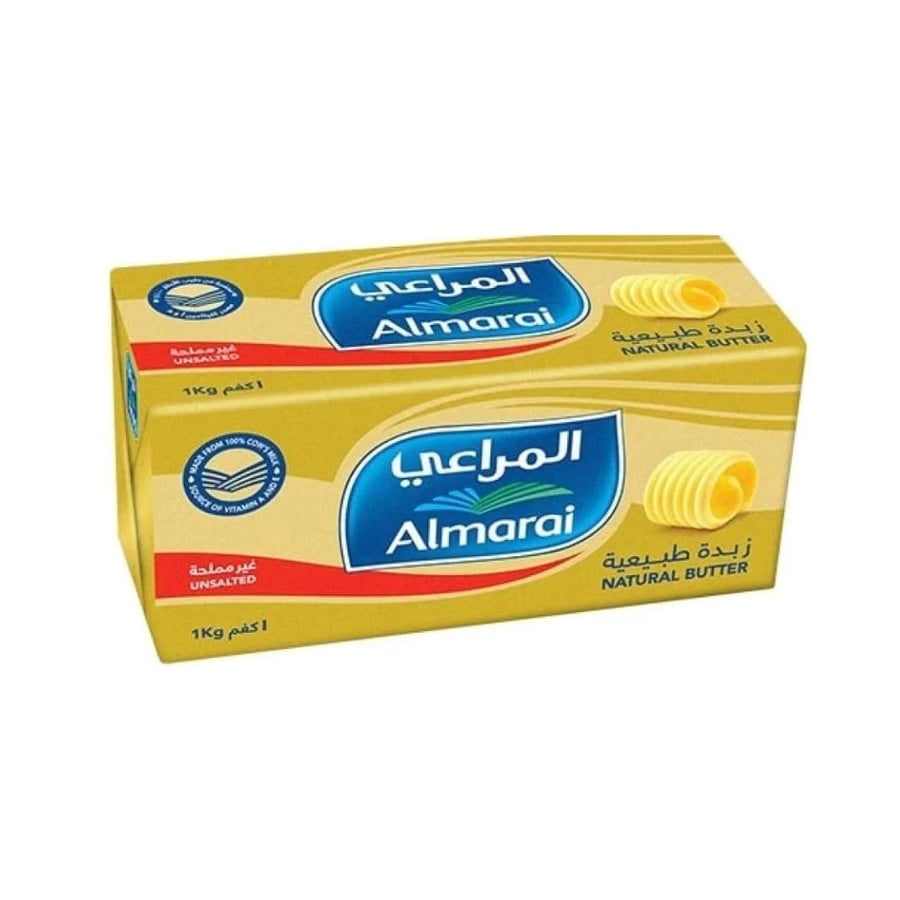 زبدة المراعي غير مملحة 1 كيلو