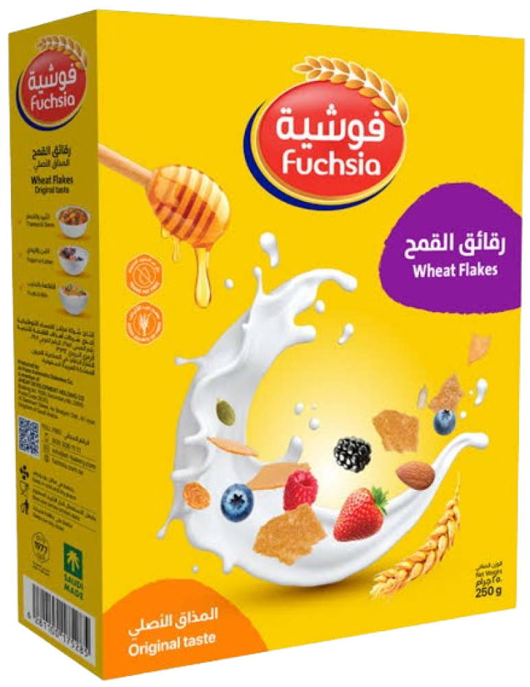 فوشية رقائق القمح بالمذاق الأصلي  250جم