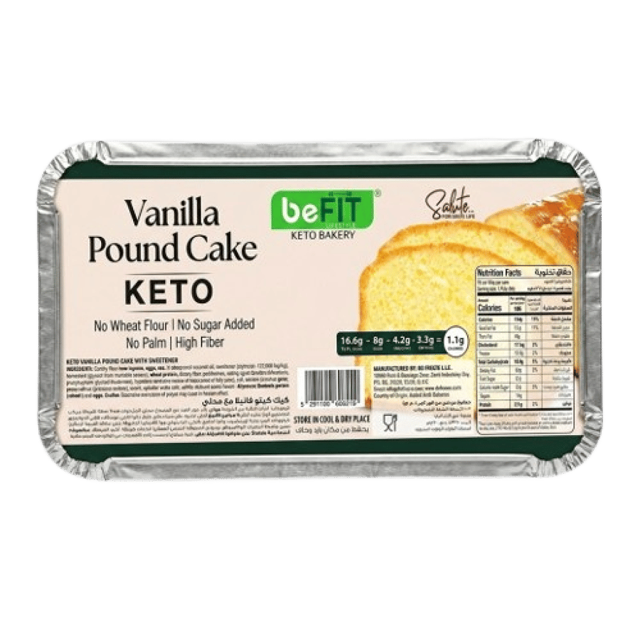 Keto vanilla cake sweetened with erythritol 350 g