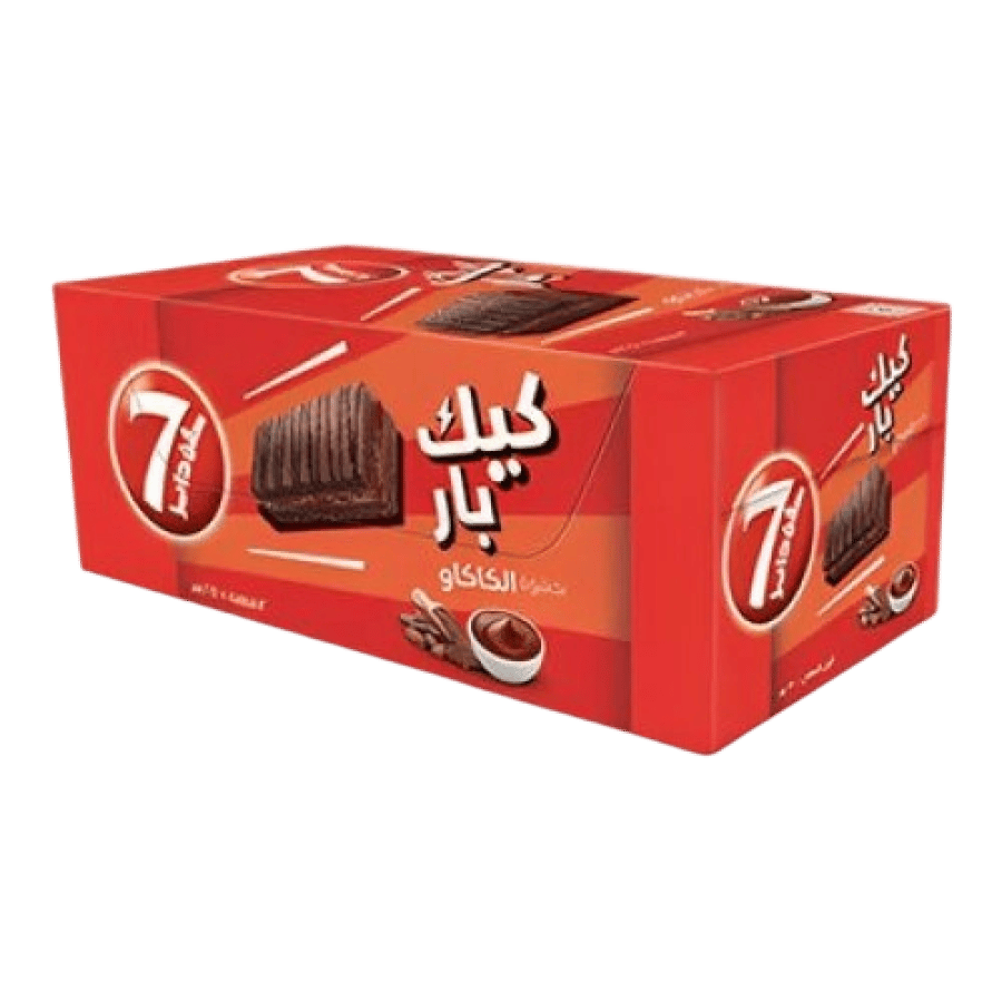 سفن دايز شرائح الكيك 12- لوزين*25جم - لوزين