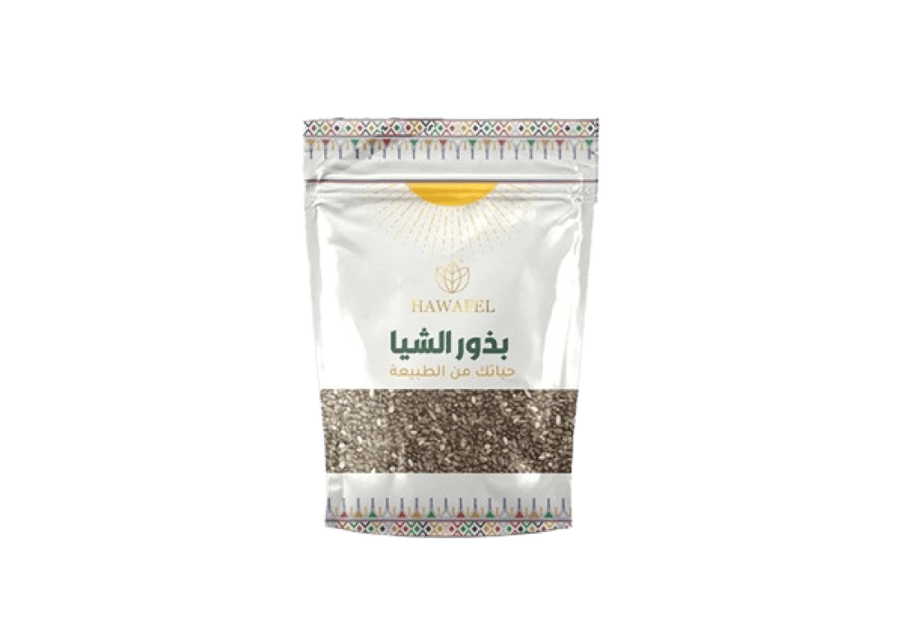 حوافل بذور الشيا الطبيعي 250 جرام