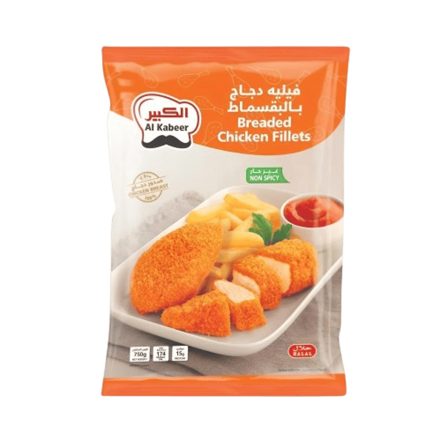 الكبير فيلية دجاج بالبقسماط بارد 1000جم