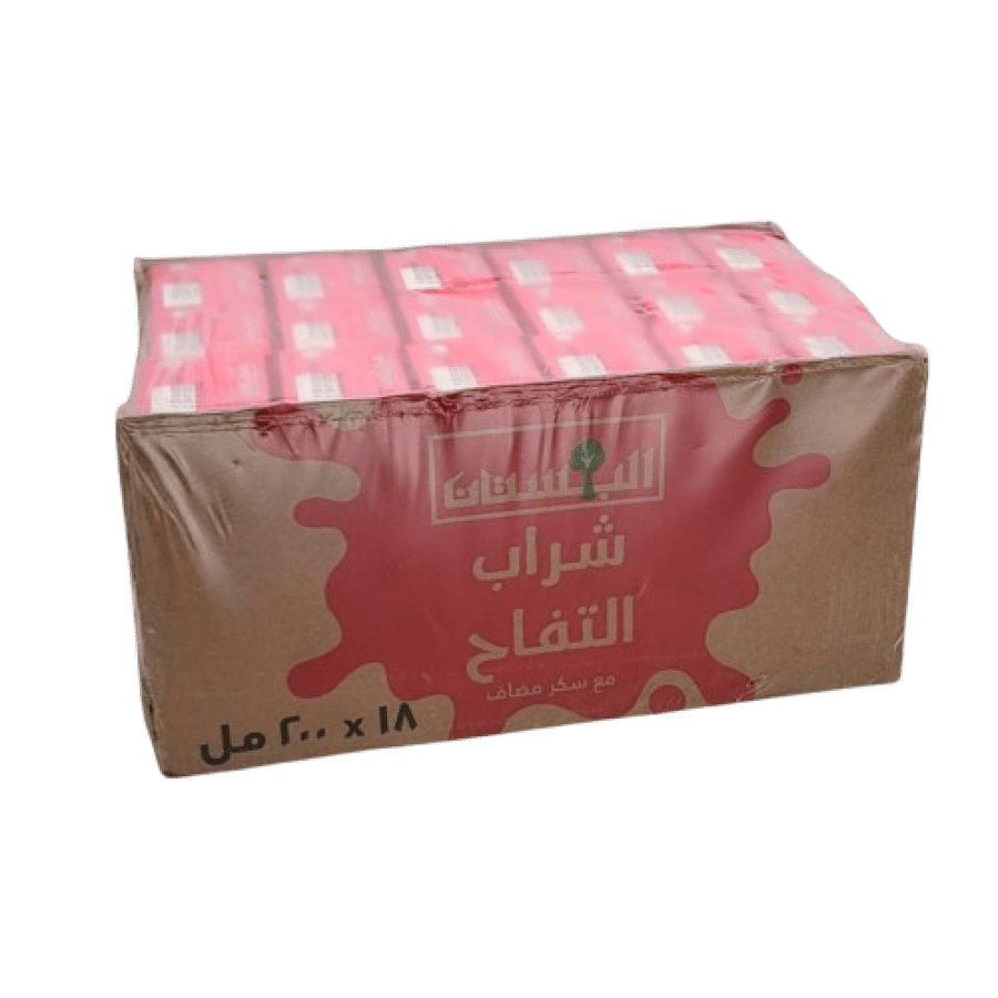 البستان شراب تفاح 200مل * 18