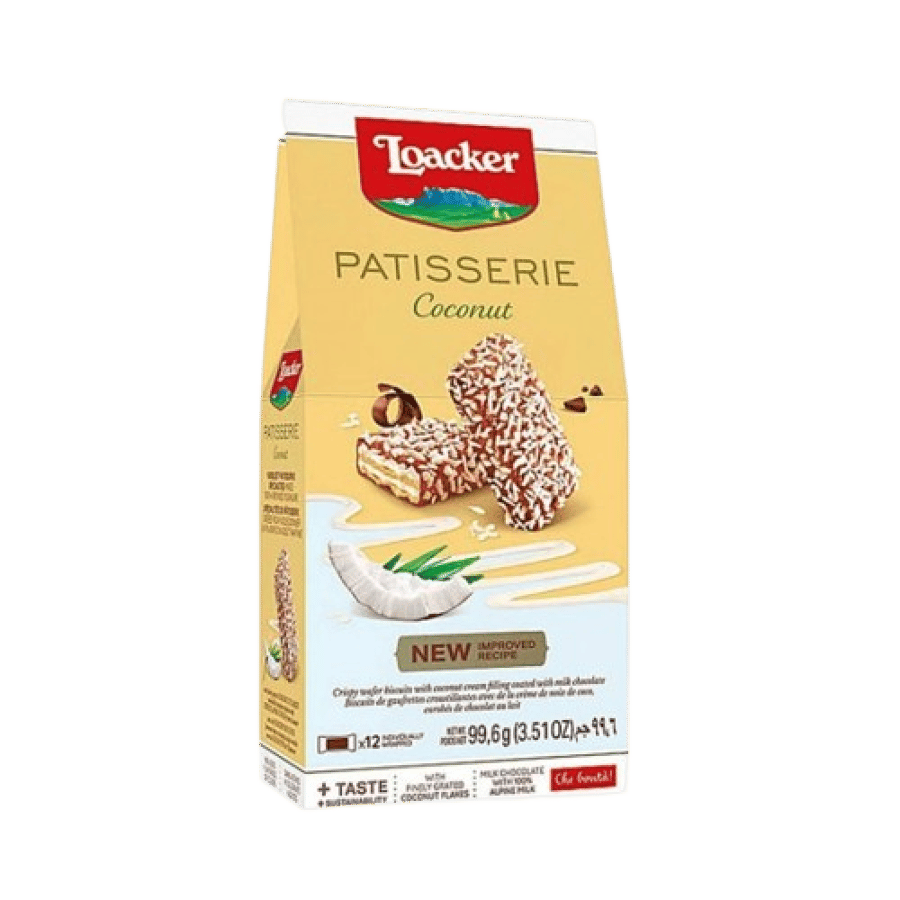 لواكر باتسري ويفرميني بالشوكولاتة وجوز الهند 99.6 جم