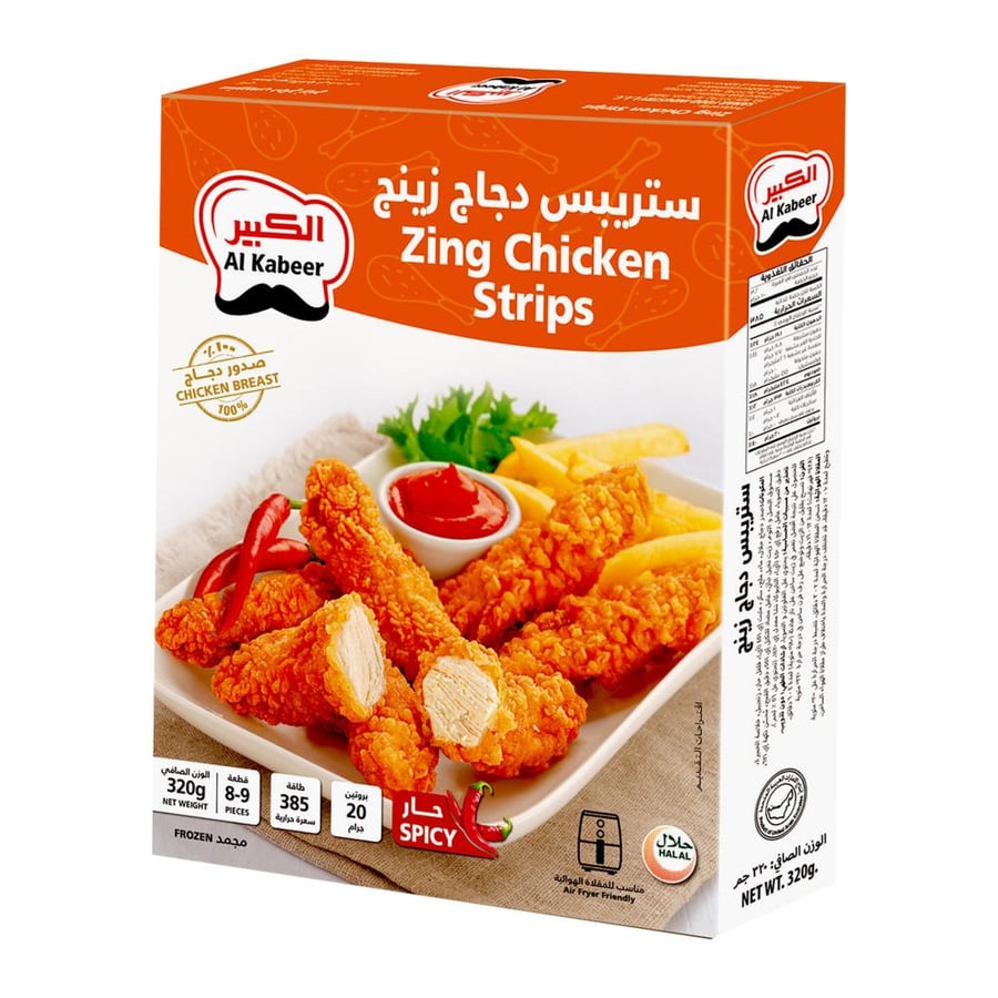 الكبير ستريبس دجاج زينج 320 غرام