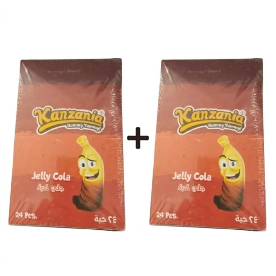 كانزنيا 24 حبة جيلي كولا ( 1 + 1مجان)